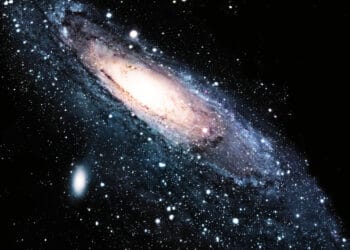 Immagine della galassia nell'Universo