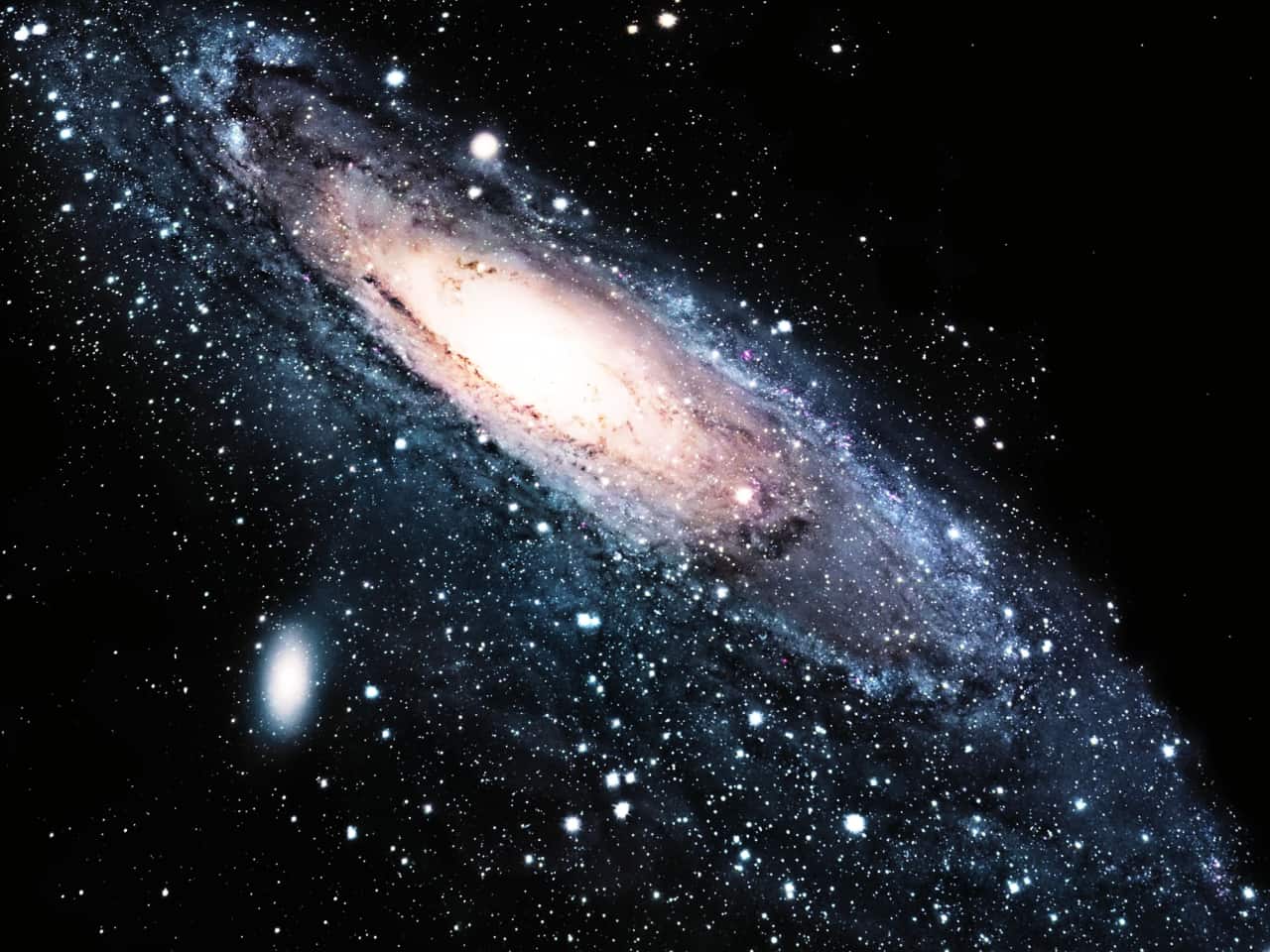 Immagine della galassia nell'Universo