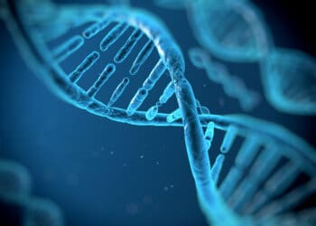 Sfondo della struttura del DNA