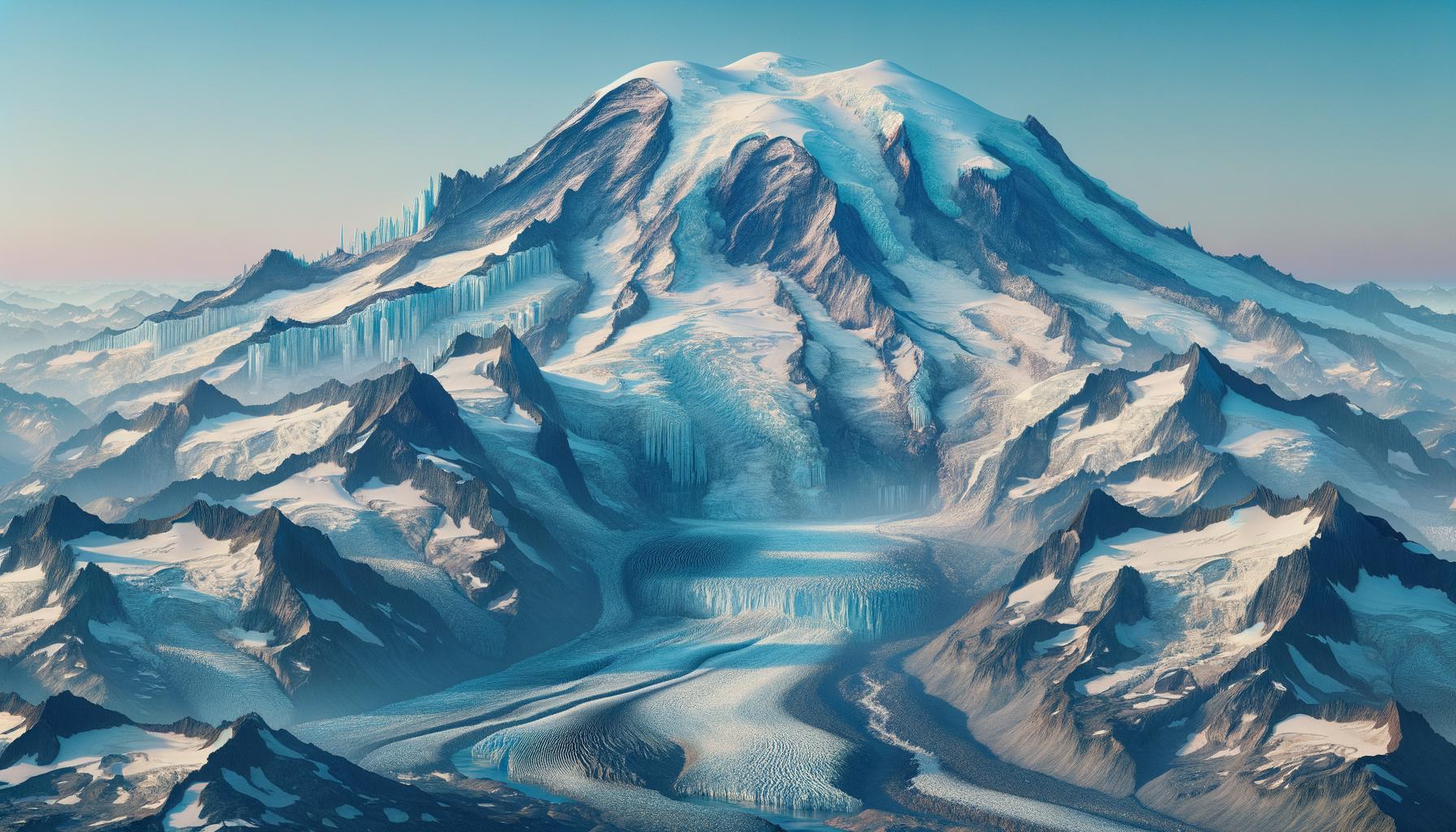 il-monte-rainier-di-washington-si-riduce.-il-ghiaccio-si-scioglie